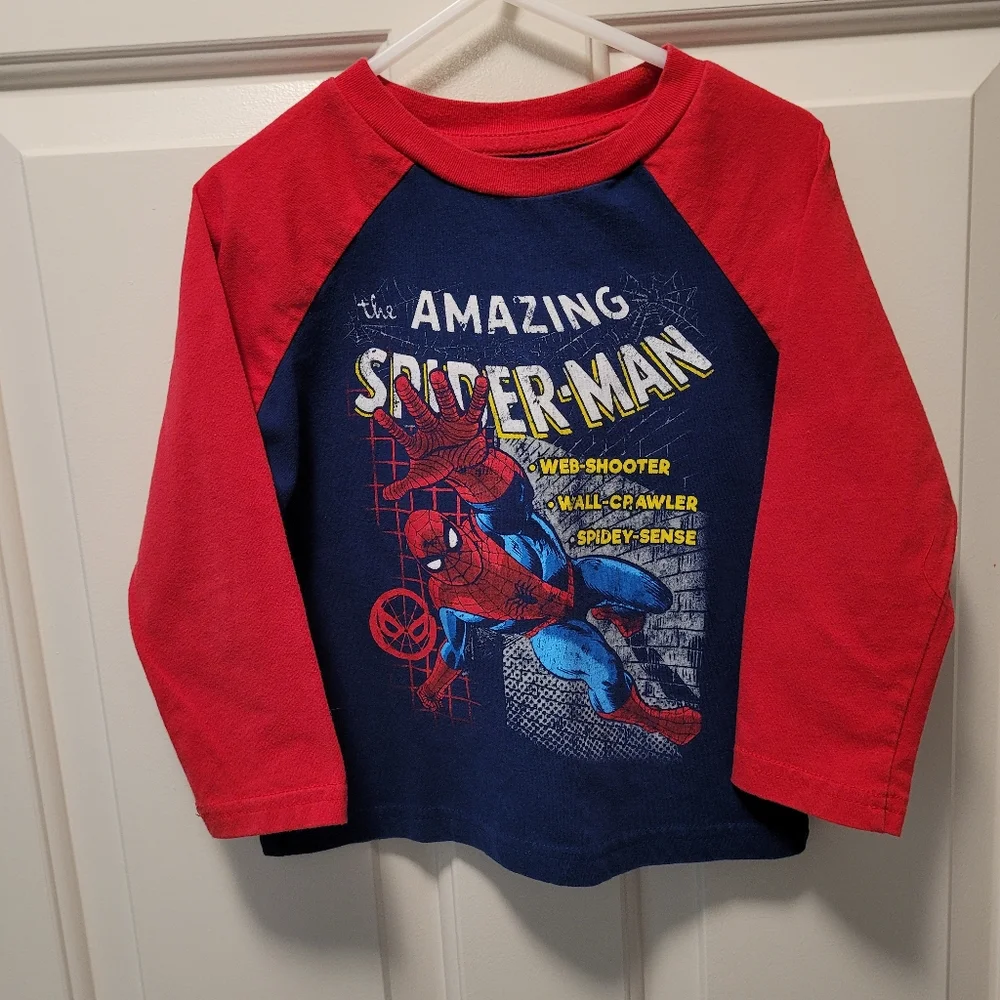 Marvel Spiderman Long Sleeve shirt 4T